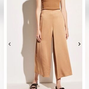 Vince Drape Culotte Pants $345 Sz 4 NEW